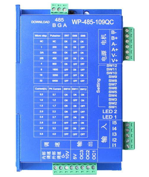 一体化步进电机驱动控制器 单轴 WP-4