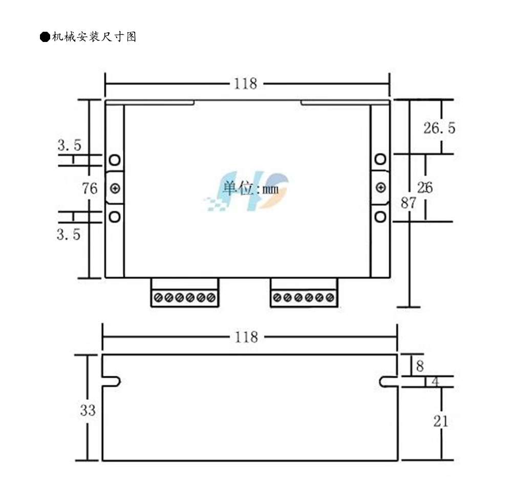 57闭环步进电机驱动器HBS57L/HBS57L/ 高速57闭环驱动器(图6)
